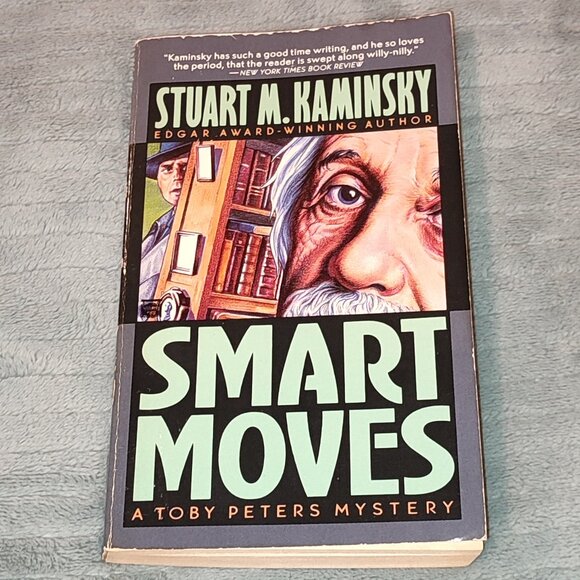 Mystery Book Einstein Toby Peters Smart Moves by Stuart M Kaminsky New York - Picture 1 of 8